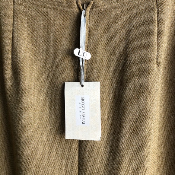 DEADSTOCK VTG GIORGIO ARMANI Pencil Skirt Sz 10 44 - Picture 5 of 7